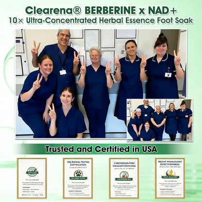 ⭐🧑‍⚕️ 𝐂𝐥𝐞𝐚𝐫𝐞𝐧𝐚® Moringa · Bee Venom · Berberine × NAD+ Eight-in-one 10× Ultra-Concentrated Herbal Essence Foot Soak — 𝐎𝐧𝐜𝐞 𝐃𝐚𝐢𝐥𝐲, 𝐕𝐢𝐬𝐢𝐛𝐥𝐞 𝐑𝐞𝐬𝐮𝐥𝐭𝐬 𝐢𝐧 𝟕 𝐃𝐚𝐲𝐬 (Copy)