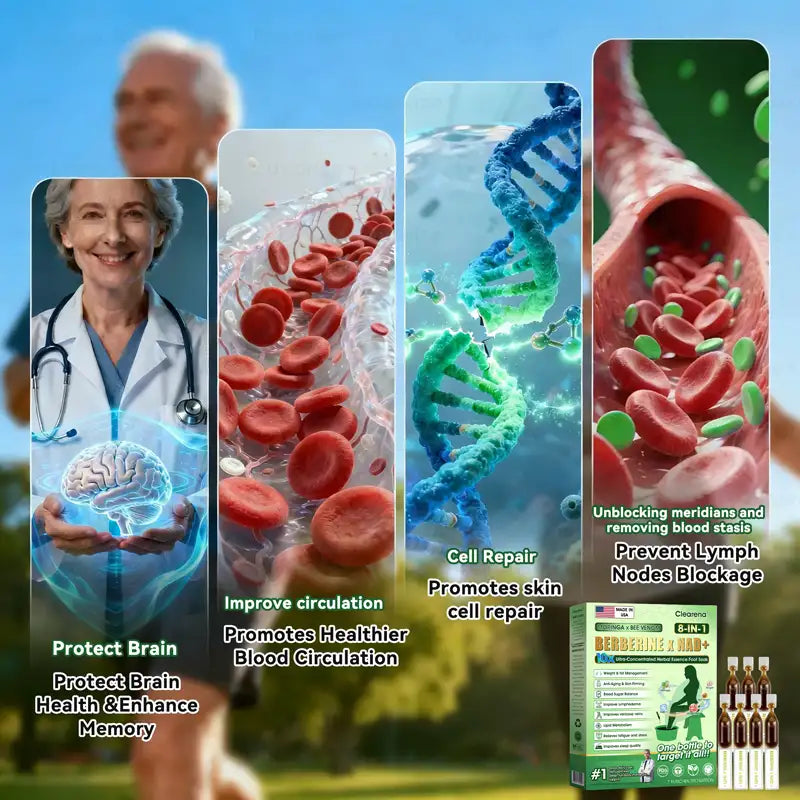 ⭐🧑‍⚕️ 𝐂𝐥𝐞𝐚𝐫𝐞𝐧𝐚® Moringa · Bee Venom · Berberine × NAD+ Eight-in-one 10× Ultra-Concentrated Herbal Essence Foot Soak — 𝐎𝐧𝐜𝐞 𝐃𝐚𝐢𝐥𝐲, 𝐕𝐢𝐬𝐢𝐛𝐥𝐞 𝐑𝐞𝐬𝐮𝐥𝐭𝐬 𝐢𝐧 𝟕 𝐃𝐚𝐲𝐬 (Copy)