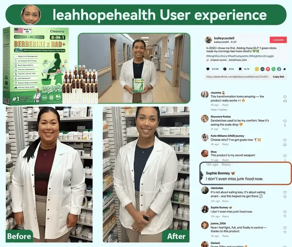 ⭐🧑‍⚕️ 𝐂𝐥𝐞𝐚𝐫𝐞𝐧𝐚® Moringa · Bee Venom · Berberine × NAD+ Eight-in-one 10× Ultra-Concentrated Herbal Essence Foot Soak — 𝐎𝐧𝐜𝐞 𝐃𝐚𝐢𝐥𝐲, 𝐕𝐢𝐬𝐢𝐛𝐥𝐞 𝐑𝐞𝐬𝐮𝐥𝐭𝐬 𝐢𝐧 𝟕 𝐃𝐚𝐲𝐬 (Copy)